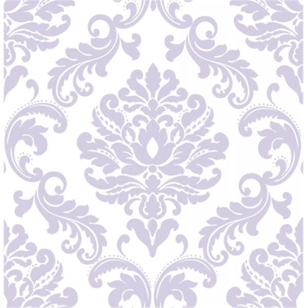 Doba-Bnt Ariel Peel and Stick Wallpaper, Purple SA2532158 - main